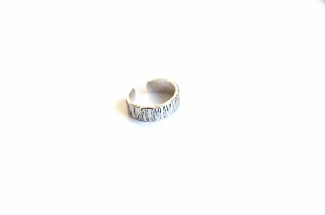 Ear Cuffs Fake Piercing Faux Piercing Bark Texture Ear Cuff Band Midwinter Hollow
