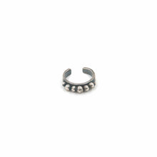 Load image into Gallery viewer, Ear Cuffs Fake Piercing Faux Piercing Chunky Silver Ear Cuff Band Midwinter Hollow