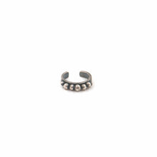 Load image into Gallery viewer, Ear Cuffs Fake Piercing Faux Piercing Chunky Silver Ear Cuff Band Midwinter Hollow