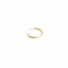 Load image into Gallery viewer, Ear Cuffs Fake Piercing Faux Piercing Round Gold Conch Cuff - Ear Cuff Midwinter Hollow