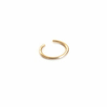 Load image into Gallery viewer, Ear Cuffs Fake Piercing Faux Piercing Round Gold Conch Cuff - Ear Cuff Midwinter Hollow
