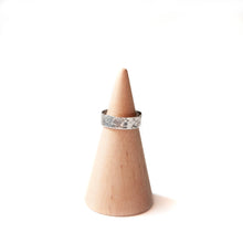 Load image into Gallery viewer, Ear Cuffs Fake Piercing Faux Piercing Textured Silver Ear Cuff Band Midwinter Hollow