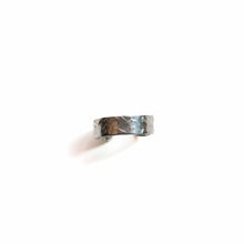 Load image into Gallery viewer, Ear Cuffs Fake Piercing Faux Piercing Textured Silver Ear Cuff Band Midwinter Hollow