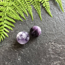 Load image into Gallery viewer, Amethyst Stone Ear Plug, Ear Gauge