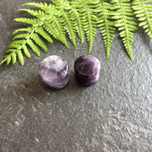 Load image into Gallery viewer, Amethyst Stone Ear Plug, Ear Gauge