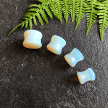 Load image into Gallery viewer, Opalite Stone Ear Plug, Ear Gauge