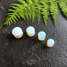Load image into Gallery viewer, Opalite Stone Ear Plug, Ear Gauge