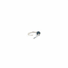 Load image into Gallery viewer, Mismatched Stud Earring Set Black Onyx Hoop &amp; Stud Earring Set Midwinter Hollow