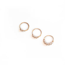 Load image into Gallery viewer, Nose Hoop Blush Pink Beaded Nose Ring Midwinter Hollow