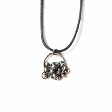 Load image into Gallery viewer, Pendant Organica Silver Sculpture Pendant, Recycled Midwinter Hollow