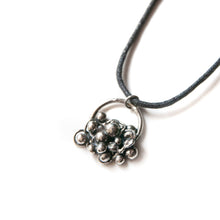 Load image into Gallery viewer, Pendant Organica Silver Sculpture Pendant, Recycled Midwinter Hollow