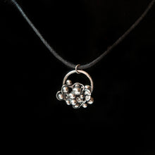 Load image into Gallery viewer, Pendant Organica Silver Sculpture Pendant, Recycled Midwinter Hollow