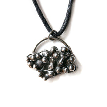 Load image into Gallery viewer, Pendant Organica Silver Sculpture Pendant, Recycled, Organica 3 Midwinter Hollow