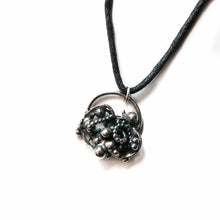 Load image into Gallery viewer, Pendant Organica Silver Sculpture Pendant, Recycled, Organica 4 Midwinter Hollow