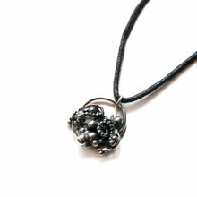 Load image into Gallery viewer, Pendant Organica Silver Sculpture Pendant, Recycled, Organica 4 Midwinter Hollow