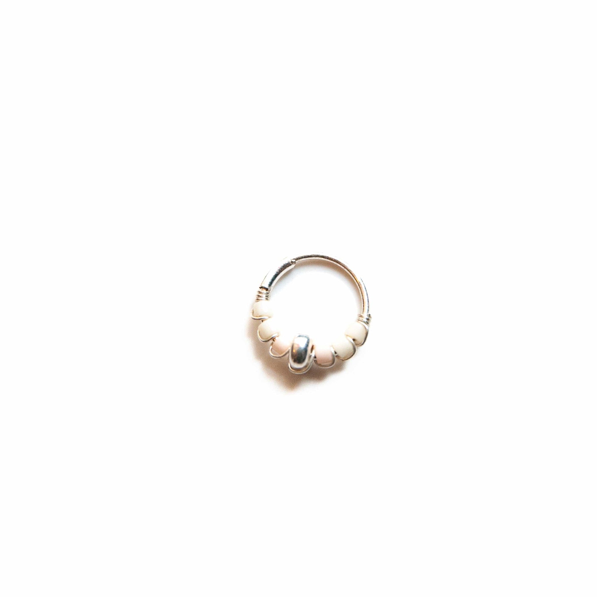 Sterling silver hoop earrings for cartilage on sale