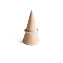 Load image into Gallery viewer, Sterling Silver Ring Bark Textured Ring, Sterling Silver Midwinter Hollow