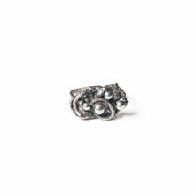 Load image into Gallery viewer, Sterling Silver Ring Organica Bubble Trouble Sculpture Ring, Sterling Silver, Recycled Silver, Wearable Art Midwinter Hollow