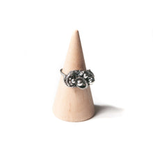 Load image into Gallery viewer, Sterling Silver Ring Organica Bubble Trouble Sculpture Ring, Sterling Silver, Recycled Silver, Wearable Art Midwinter Hollow