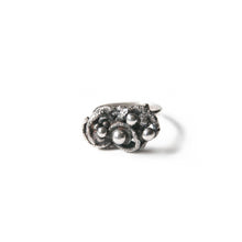 Load image into Gallery viewer, Sterling Silver Ring Organica Bubble Trouble Sculpture Ring, Sterling Silver, Recycled Silver, Wearable Art Midwinter Hollow