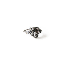 Load image into Gallery viewer, Sterling Silver Ring Organica Orbit Sculpture Ring, Sterling Silver, Recycled Silver, Wearable Art Midwinter Hollow