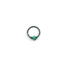 Load image into Gallery viewer, Green Cartilage Hoop - Earring, Nose Ring,