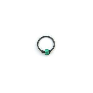 Green Cartilage Hoop - Earring, Nose Ring,