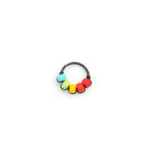 Load image into Gallery viewer, Black Cartilage Rainbow Hoop - Ear, Nose, Cartilage
