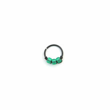 Load image into Gallery viewer, Green Cartilage Hoop - Earring, Nose Ring,