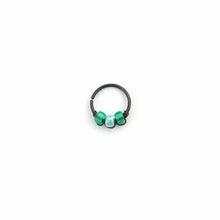Load image into Gallery viewer, Green Cartilage Hoop - Earring, Nose Ring,