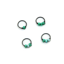 Load image into Gallery viewer, Green Cartilage Hoop - Earring, Nose Ring,