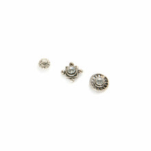 Load image into Gallery viewer, Mismatched Crystal Stud Earring Set - Asymmetrical Stud Earrings