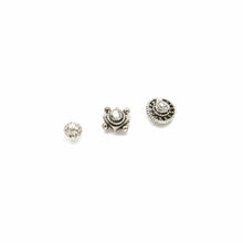 Load image into Gallery viewer, Mismatched Crystal Stud Earring Set - Asymmetrical Stud Earrings