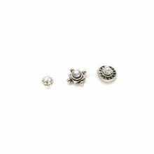 Load image into Gallery viewer, Mismatched Crystal Stud Earring Set - Asymmetrical Stud Earrings