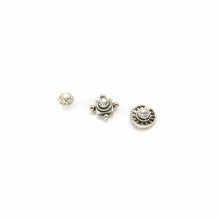 Load image into Gallery viewer, Mismatched Crystal Stud Earring Set - Asymmetrical Stud Earrings