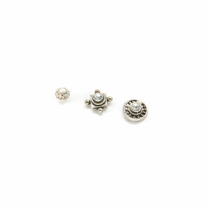 Mismatched Crystal Stud Earring Set - Asymmetrical Stud Earrings