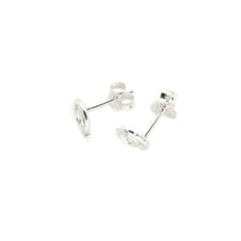 Load image into Gallery viewer, Recycled Spiral Silver Earring Set - Handmade Stud Earrings, Ecosilver