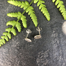Load image into Gallery viewer, Silver Geometric Earrings - Stud Earrings, Silver Studs