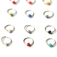 Load image into Gallery viewer, Colourful Bead Nose Ring