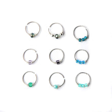 Load image into Gallery viewer, Thin Beaded Nose Ring