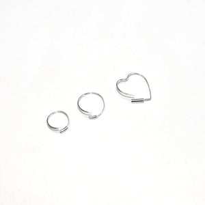 Gay Pride Rainbow Earrings - Cartilage Hoop, Nose Ring