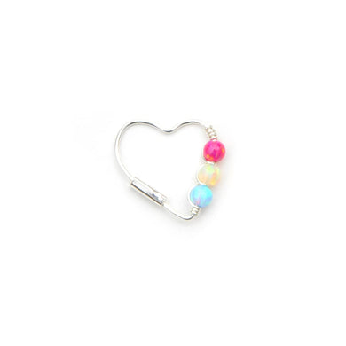 Pan Pride Opal Earrings - Ear, Cartilage Hoop