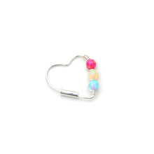 Load image into Gallery viewer, Pan Pride Opal Earrings - Ear, Cartilage Hoop