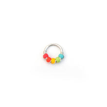 Load image into Gallery viewer, Rainbow Septum Ring - Septum, Rook, Daith, Helix