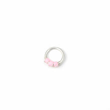 Load image into Gallery viewer, Pink Beaded Hoop - Septum, Rook, Daith, Helix
