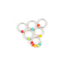Load image into Gallery viewer, Bright Colour Bead Hoop - Septum, Rook, Daith, Helix