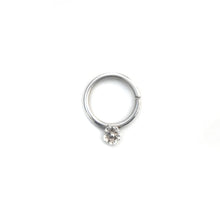 Load image into Gallery viewer, Dainty Flower Septum Ring - Rook, Daith, Helix