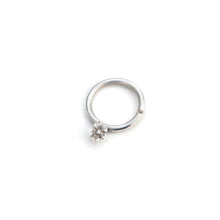 Load image into Gallery viewer, Dainty Flower Septum Ring - Rook, Daith, Helix