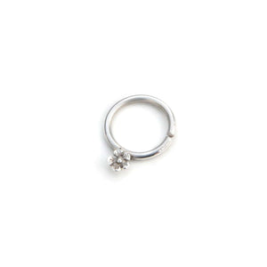 Dainty Flower Septum Ring - Rook, Daith, Helix