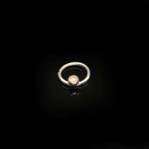 Opal Septum Ring - Daith, Rook, Helix